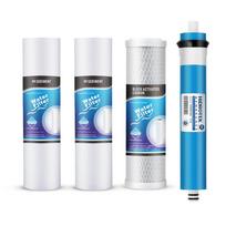 Kasečių rinkinys AQUARIUS MAXI – RO SISTEMAI + 75 GPD membrana