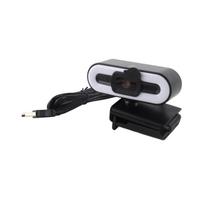 4K internetinė kamera su įmontuotu mikrofonu, itin ryškiu užpildymo šviestuvu, automatinė grožio USB kompiuterio kamera nešiojamajam kompiuteriui