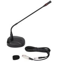 Žąsies kaklo mikrofonas Staliniis mikrofonas su XLR į 6,35 mm laidu konferencijoms, transliacijoms internetu
