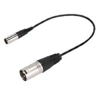 Mini XLR 3PIN vyriškas į „Canon“ o kabelis, skirtas perduoti kameros mikrofono sąsają