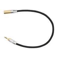 3,5 mm kištukas į Mini XLR 3 kontaktų kabelis Profesionalus paauksuotas 3,5 mm į Mini XLR adapteris mikrofonui