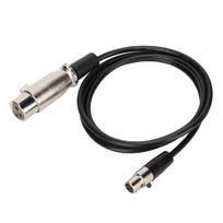 XLR kabelis XLR moteriška jungtis į Mini XLR moteriška jungtis 3,3 pėdos Mikrofono kabelis AKG K240 K240S K240MK II K141