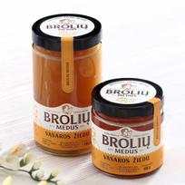 Liepų medus – vasaros žiedų medus Brolių medus, 500 g