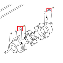 Fiksavimo varžtas M5-10 DIN916 00P360510 EVO