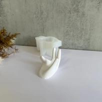 Linksmas žiedų laikiklis silikoninė forma 3D piršto gipsas betono ornamentas auskarai karolių laikiklis pieštukų laikiklis rankdarbiams dovanos namų dekoras