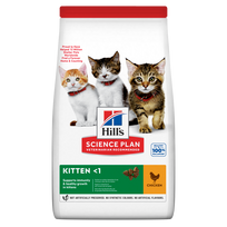Hill's Science Plan Kitten Chicken sausas maistas su vištiena kačiukams - 3 kg