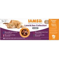 IAMS Delights MP SEA JLY konservų rinkinys suaugusioms katėms, 48x85 g