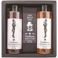 Bohemia Gifts & Cosmetics Gentleman Spa dovanų rinkinys kūnui ir plaukams vyrams