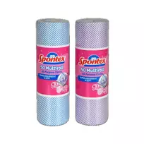 Universalių šluosčių ritinėlis SPONTEX MULTIROLL, 50 vnt.