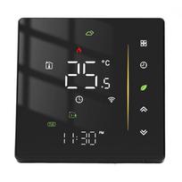 WiFi Termostatas Išmanus Programuojamas Temperatūros Reguliatorius Katilo Šildymui 95?240V Juodas