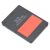 PS2 32MB žaidimų atminties kortelė, didelės spartos FMCB V1.966 atminties kortelė, palaikanti PS1 ir PS2 žaidimus