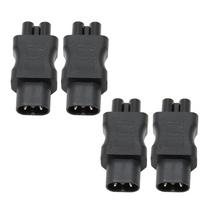 IEC320 C8 į IEC320 C5 keitiklis 10A 250V 2,5A 250V maitinimo laido adapteris nešiojamojo kompiuterio maitinimo adapteriui, UPS