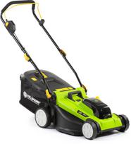 Belaidė vejapjovė - FIELDMANN - 20V - Pjovimo plotis 43 cm - Maksimalus aukštis 75 mm - Baterija ir įkroviklis nepridedami