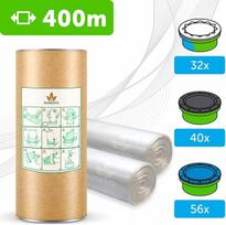 400m ECO Nachfüllfolie Windeltwister windeleimer kompatibel mit Tommee Tippee TEC, Simplee, Twist & Click | Kompatibel mit Angel für Nachfüllkassetten| mit Geruchsbarriere, Einfach zu bedienen