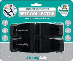 HOMYBABY® Vaikiškų sėdynių diržų rinktuvas - Diržų prailgintuvas - Diržų fiksavimo prailgintuvai - Diržų fiksatorius vaikams - Diržų apsauga (standartinė) (2 vnt.)