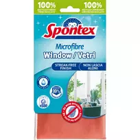 Mikropluošto šluostė langams valyti SPONTEX MICROFIBRE, 1 vnt.