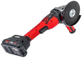 Akumuliatorinis kampinis šlifuoklis Red Technic, 21 V Li-ion, 125 mm