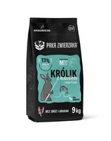 PACK OF ANIMALS Seventh Heaven sausas triušių ėdalas su lašiša M 9kg