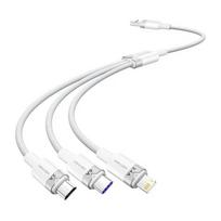 USB 2.0 A to 3-in-1 6A cable Vention CTRWG 1.5M, USCVNTCTRWG