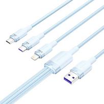 USB 2.0 A to 3-in-1 6A cable Vention CTRLG 1.5M, USCVNTCTRLG