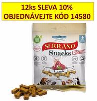 Serrano užkandis šuo ėriukas 100 g, 12 vnt.