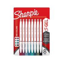 Sharpie S-GEL geliniai rašikliai Mix Colours 8 vnt. - 2208551