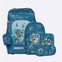BECKMANN Mokyklinės kuprinės rinkinys Active Air FLX Jungle Game 124-190a/1-6 klasė