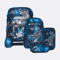 BECKMANN Mokyklinė kuprinė Classic rinkinys Tech Rex 104-192a/1-6 klasė