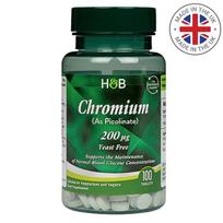 Chromo pikolinatas 200 µg Holland & Barrett (100 tab.)