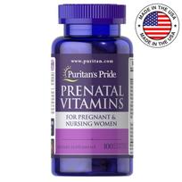 Puritan's Pride Prenatal Vitamins (Vitaminai nėščiosioms) (100 tab.)