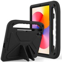 Huawei MatePad SE 11 colių 2021 2023 2024 DBY-W09 DBY-L09 DBR-W00 DBR-W10 AGS6-W00 Dėklas EVA Nešiojamas Smūgiams Atsparus Vaikams Saugus Rankena Stovas Planšetinio kompiuterio Viršelis Huawei MatePad SE 11 2024 juoda