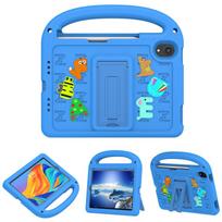 Apple iPad mini 6 7 2021 2024 A17 Pro A2567 A2568 A2993 A2995 A2996 dėklas Vaikams saugus Animacinis raidžių Nešiojamas EVA putplasčio Atsparus smūgiams Stovas Planšetinio kompiuterio dangtelis For iPad mini 7 2024 mėlyna
