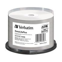 Verbatim CD-R 700MB x52 DL+ AZO terminio spausdinimo paviršius 50