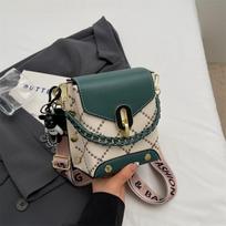 Fashion Small Crossbody Bag for Women, Lightweight Mini Cell Phone Purse, Casual Shoulder Bag žalia