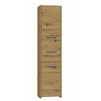 Spintelė dėžė Malax 2X3, antracito/ąžuolo artisan spalva