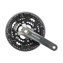 Priekinis žvaigždžių blokas Shimano ACERA FC-M391 // 3x9 pav., 48-36-26T (sidabrinė)