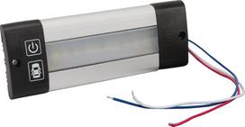 Vidinis LED apšvietimas, 360lm, stačiakampio formos, 12/24V, baltas, tvirtinamas varžtais, 136x10 LED, Britax