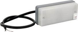Vidaus apšvietimas LED, 3.50W, 170lm, stačiakampis, 12/24V, baltas, 107.6x24.4x45.6mm, 4 LED, gopart