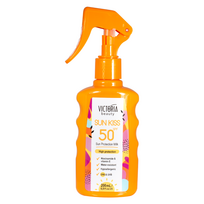 Victoria Beauty purškiamas apsauginis kremas nuo saulės SPF50, 200ml
