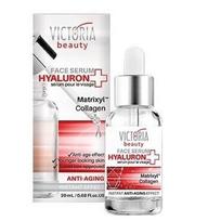 Victoria Beauty Hyaluron+ veido serumas su Matrixyl peptidų kompleksu ir kolagenu, 20ml
