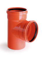 PVC lauko kanalizacijos trišakis PIPELIFE DN160 x 160 x 45°