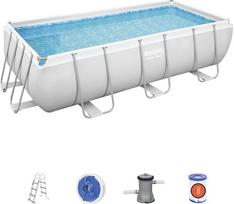 "Bestway" POOL OUTS POOL 404 x 201 x 100 cm stačiakampio formos Power Steel™ baseino vamzdis Baseinas