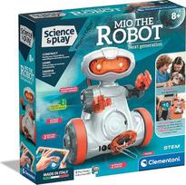 "Clementoni Science & Play Mio" robotas: Interaktyvus STEM mokymosi robotas su programėle, kliūčių vengimo ir piešimo funkcija (8+ metų)
