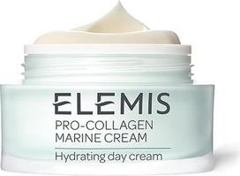 "Elemis Pro-collagen Marine Cream", drėkinamasis veido losjonas nuo raukšlių, drėkinamasis itin lengvas gelinis kremas, skirtas lygiai, skaisčiai ir atjaunintai odai, tinka visų tipų odai, 50 ml