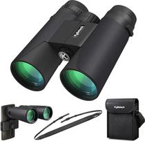 "Kylietech" 12 x 42 HD kompaktiški, vandeniui atsparūs žiūronai paukščių stebėjimui, žygiams, medžioklei, ekskursijoms, FMC objektyvas, įskaitant dėklą, nešiojimo dirželį ir išmaniojo telefono adapterį.