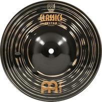 "Meinl Cymbals Classics Custom Dark Splash" - 10 colių (25,40 cm) B12 bronzos būgnų lėkštės (CC10DAS)