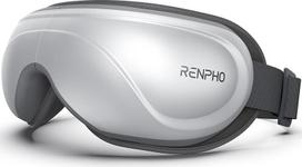 "RENPHO Eyeris 2" - pailgintas akių masažuoklis su šiluma ir vibracija nuo migrenos, akių masažuoklis atsipalaidavimui, akių priežiūrai, veido masažui nuo akių įtampos, sausų akių, gerina miegą