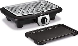 "Tefal" elektrinis grilis, daugiafunkcinis, "Easy Grill", "2-in-1", skirtas griliui-kepsninei ir planšetei, skirtas naudoti viduje ir išorėje, 2100 W Tischgrill Schwarz
