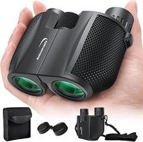 Aurosports 10x25 Kompakt Fernglas Kinder Erwachsene - Ferngläser Klein mit Nachtsicht Schwachem Licht Klare Faltbares - Ideal für Outdoor Sportspiele Vogelbeobachtung Reisen Jagd Konzerte