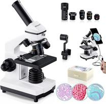 BEBANG 100X-2000X mikroskopas vaikams ir suaugusiesiems, profesionalus biologinis mikroskopas studentams, mokyklos laboratorijai, namams